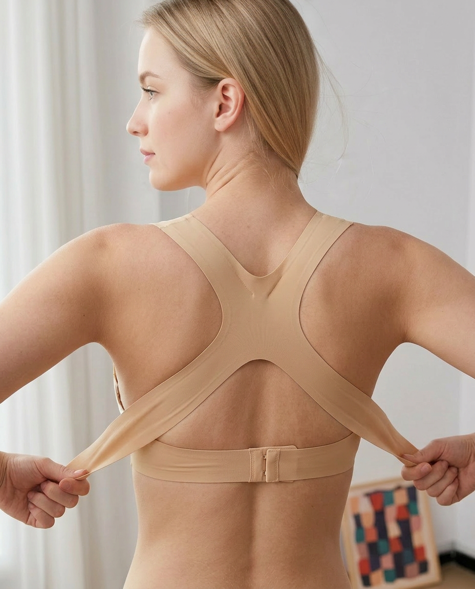 Posture Perfect Front-Closure Lift Bra