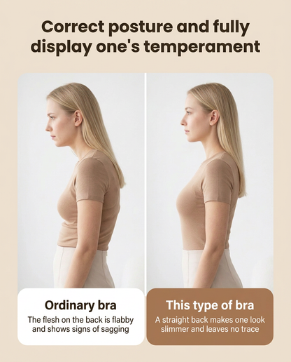 Posture Perfect Front-Closure Lift Bra